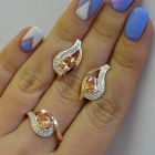 Гарнітур із срібла