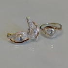 Гарнітур із срібла