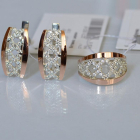 Набір срібло з золотом