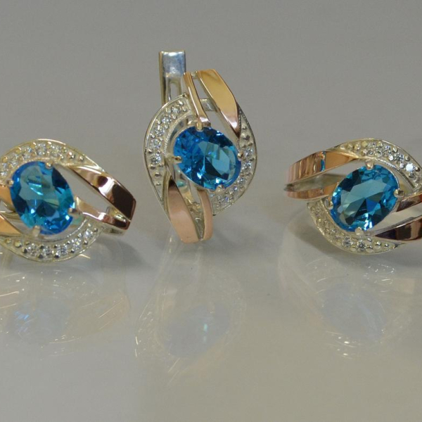 Срібний набір