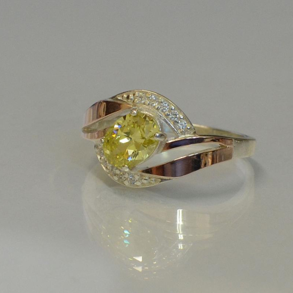 Срібна каблучка