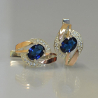 Срібні сережки