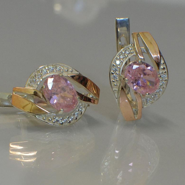 Срібні сережки