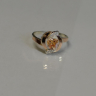 Срібна каьлучка з накладками золота