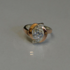 Срібна каьлучка з накладками золота