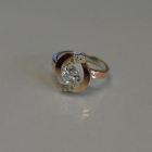 Срібна каьлучка з накладками золота