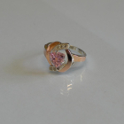 Срібна каьлучка з накладками золота