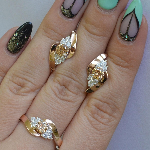 Набір срібний