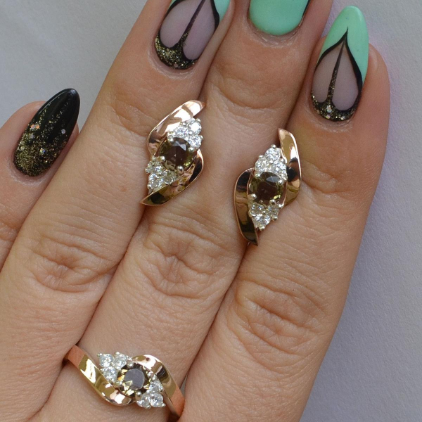 Набір срібний