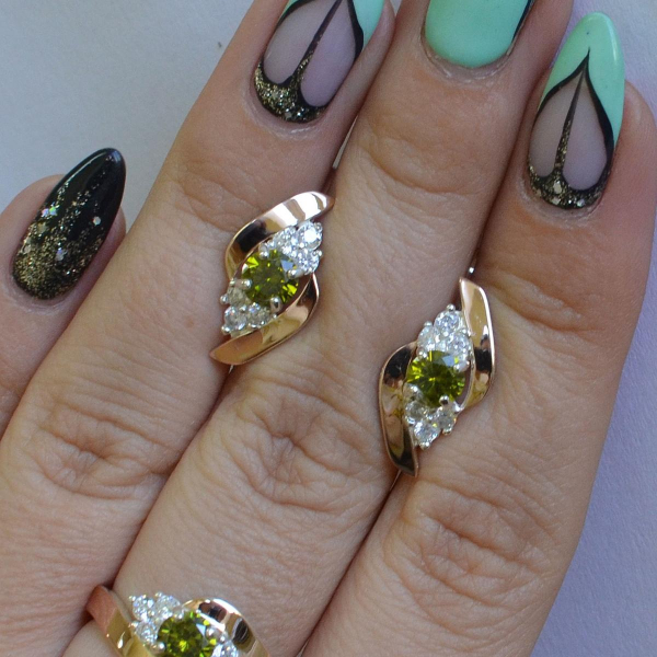 Набір срібний