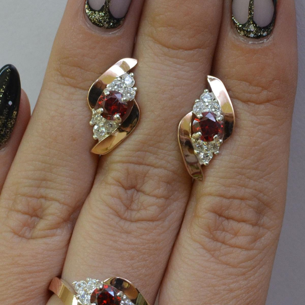 Набір срібний