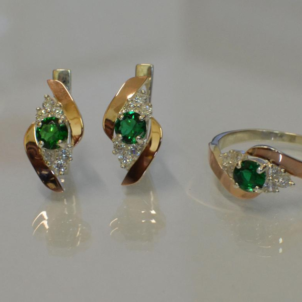 Набір срібний