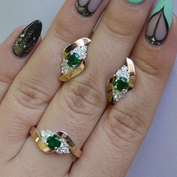 Набір срібний