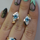 Набір срібний