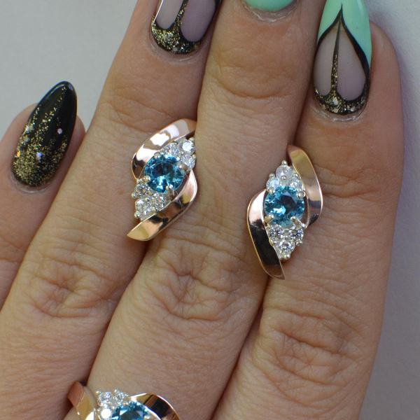 Набір срібний