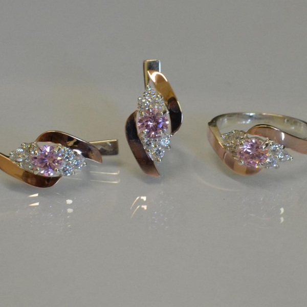 Набір срібний