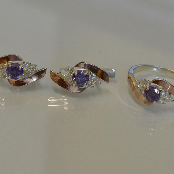 Набір срібний