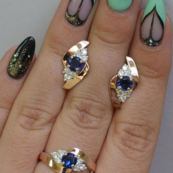 Набір срібний