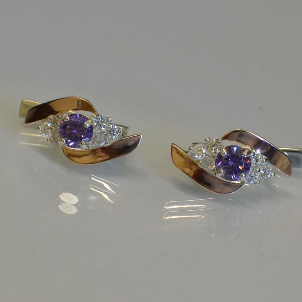 Сережки срібні