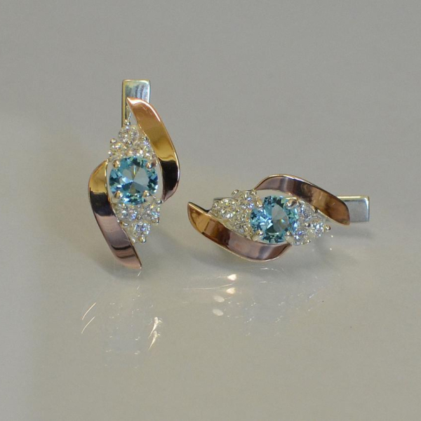 Сережки срібні