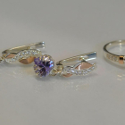 Набір срібний серце в руках