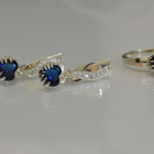 Набір срібний серце в руках