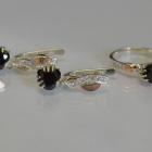 Набір срібний серце в руках