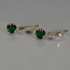 Сережки Сердце в руках