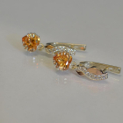 Сережки Сердце в руках