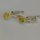 Сережки Сердце в руках