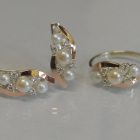 Серебряный набор с жемчугом