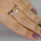 Срібна корона з жемчугом