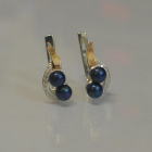 Срібні сережки з перлами