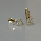 Срібні сережки з серцями