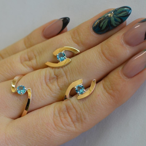 Серебряный гарнитур