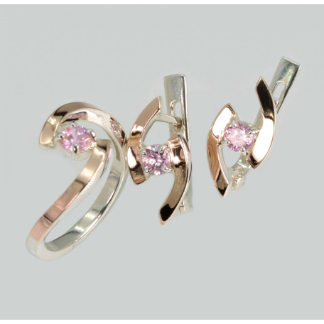 Серебряный гарнитур