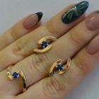 Серебряный гарнитур