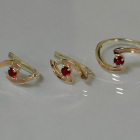 Серебряный гарнитур