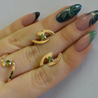 Серебряный гарнитур