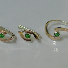 Серебряный гарнитур