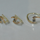 Серебряный гарнитур