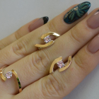 Серебряный гарнитур