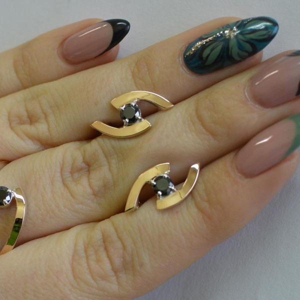 Серебряный гарнитур