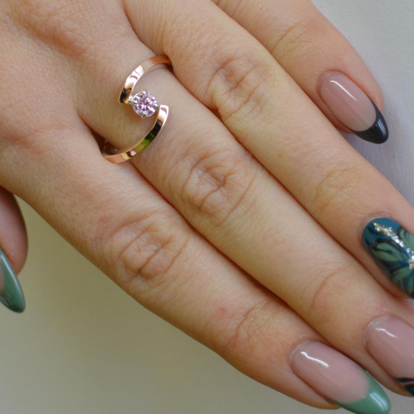 Срібна каблучка