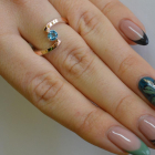 Срібна каблучка