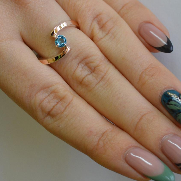 Срібна каблучка