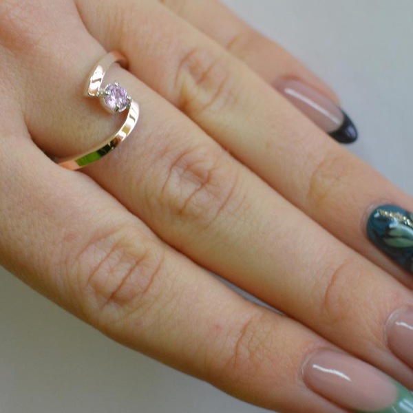 Срібна каблучка