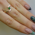 Срібна каблучка