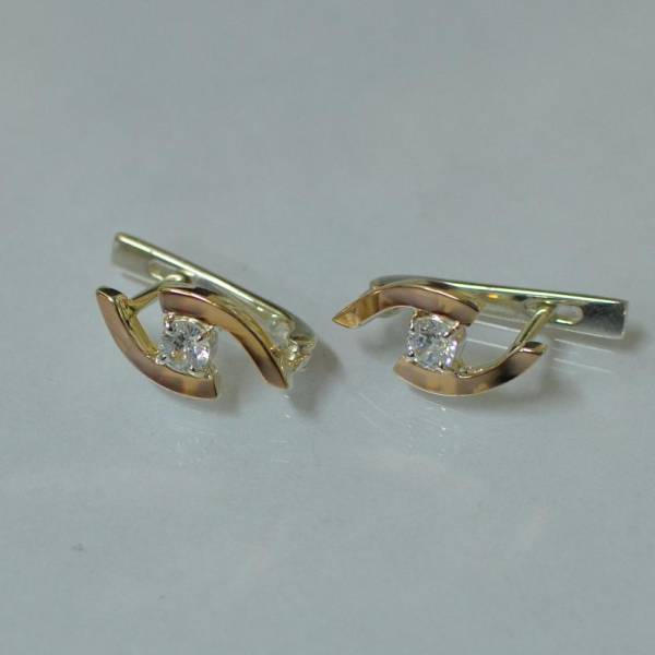 Серебряные серьги