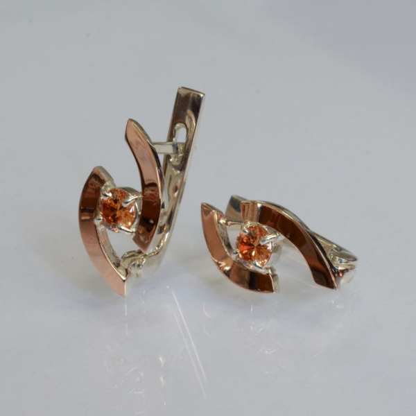 Серебряные серьги